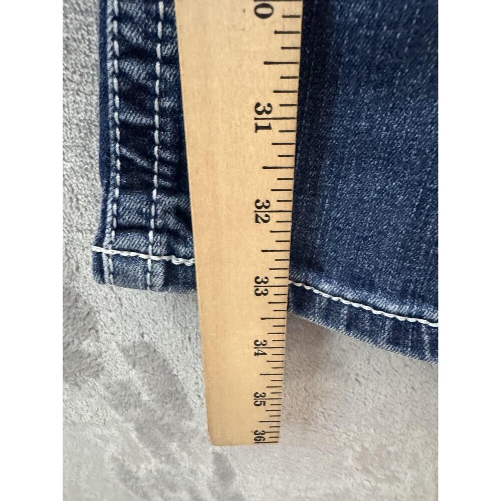 Ariat REAL Denim Jeans Womens 25L Bootcut Low Rise Stretch Embroidered Pockets - Picture 13 of 14